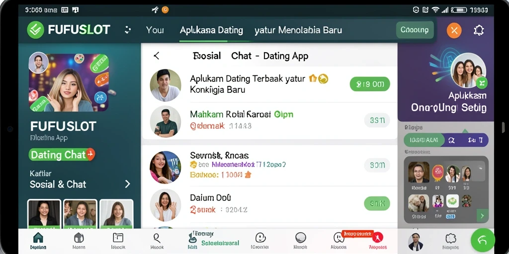 Tampilan antarmuka FUFUSLOT yang modern dan mudah digunakan.