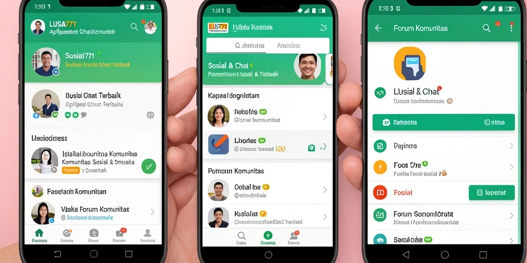 Antarmuka LUSA777 yang menarik dan fungsional.