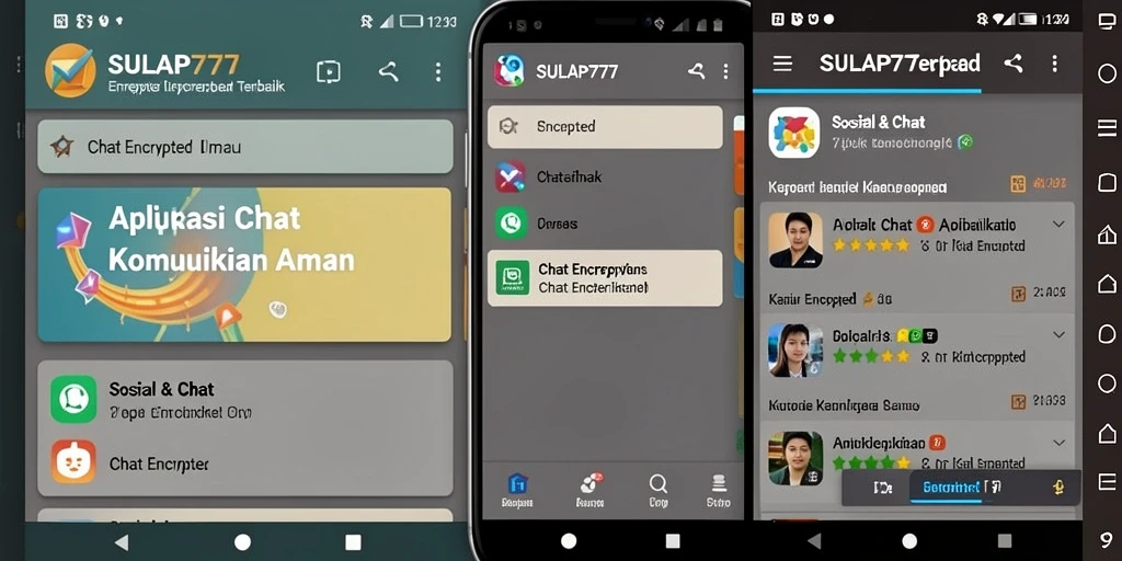Tampilan antarmuka pengguna SULAP777 yang aman dan modern.