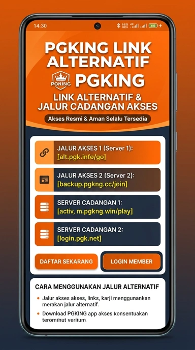 Link Alternatif pgking untuk Pengguna Android Indonesia